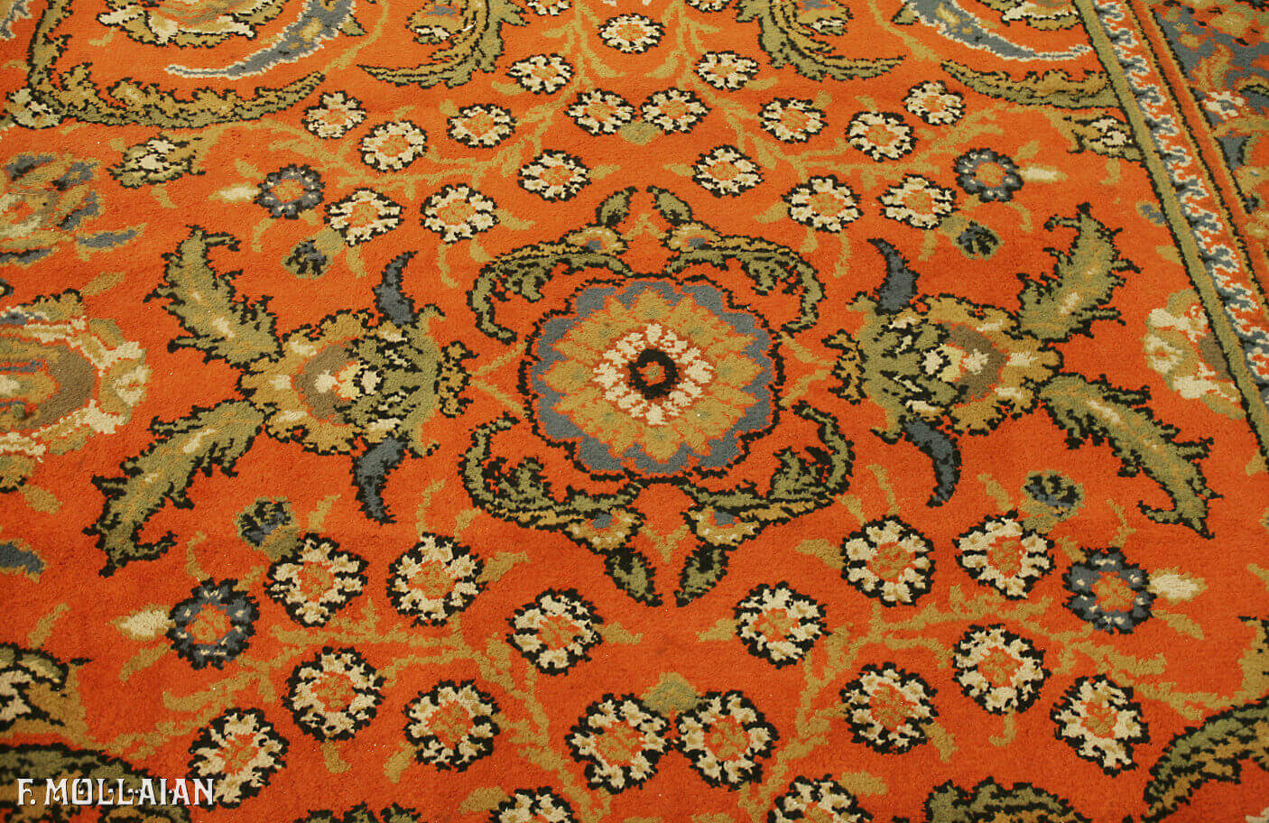 A Large Semi-Antique European Carpet n°:34580209